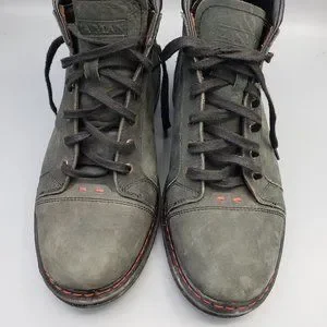 Zara | Shoes | Zara Man Mens Suede Lace Up Boots Size 8  display picture 2